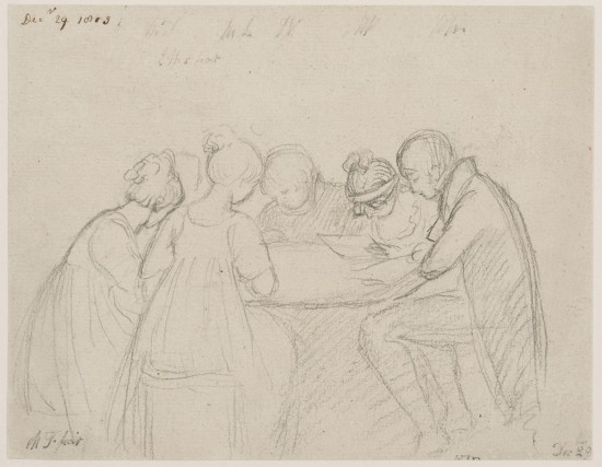 Fig. 10 Flaxman Artists Sketching